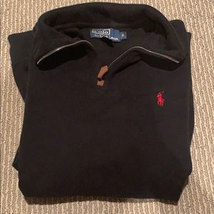 Polo Ralph Lauren men’s small black quarter zip